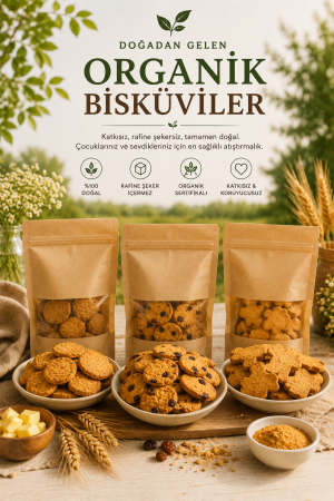 Organik Bisküviler